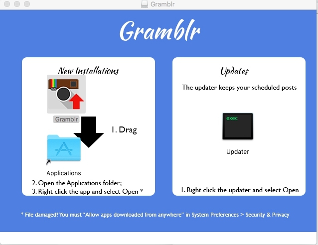 利用Gramblr就可以使用電腦上傳Intagram貼文囉(2019/8月已無法使用)