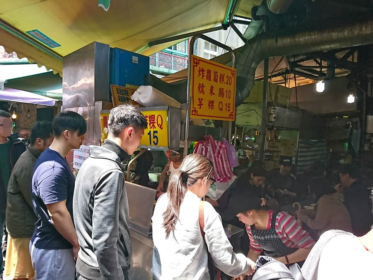 板橋黃石市場-高記生炒魷魚