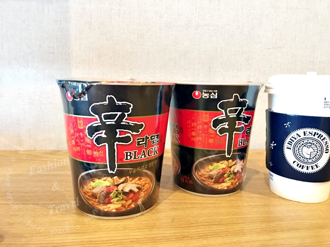 黑辛拉麵(牛骨濃湯風味),韓國限定，來韓國必吃的便利商店美食