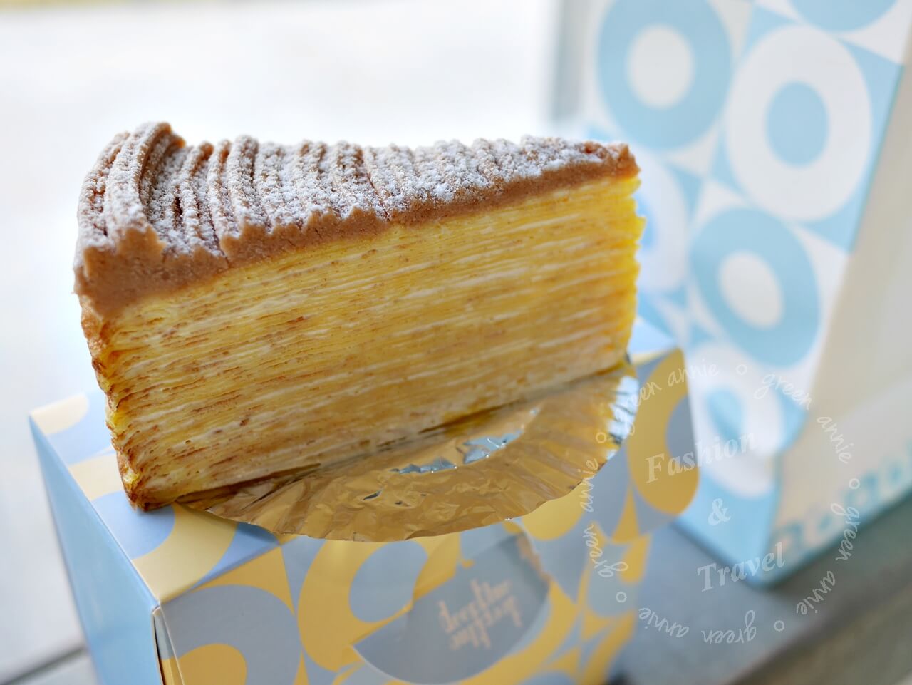台南美食-深藍咖啡館-千層蛋糕