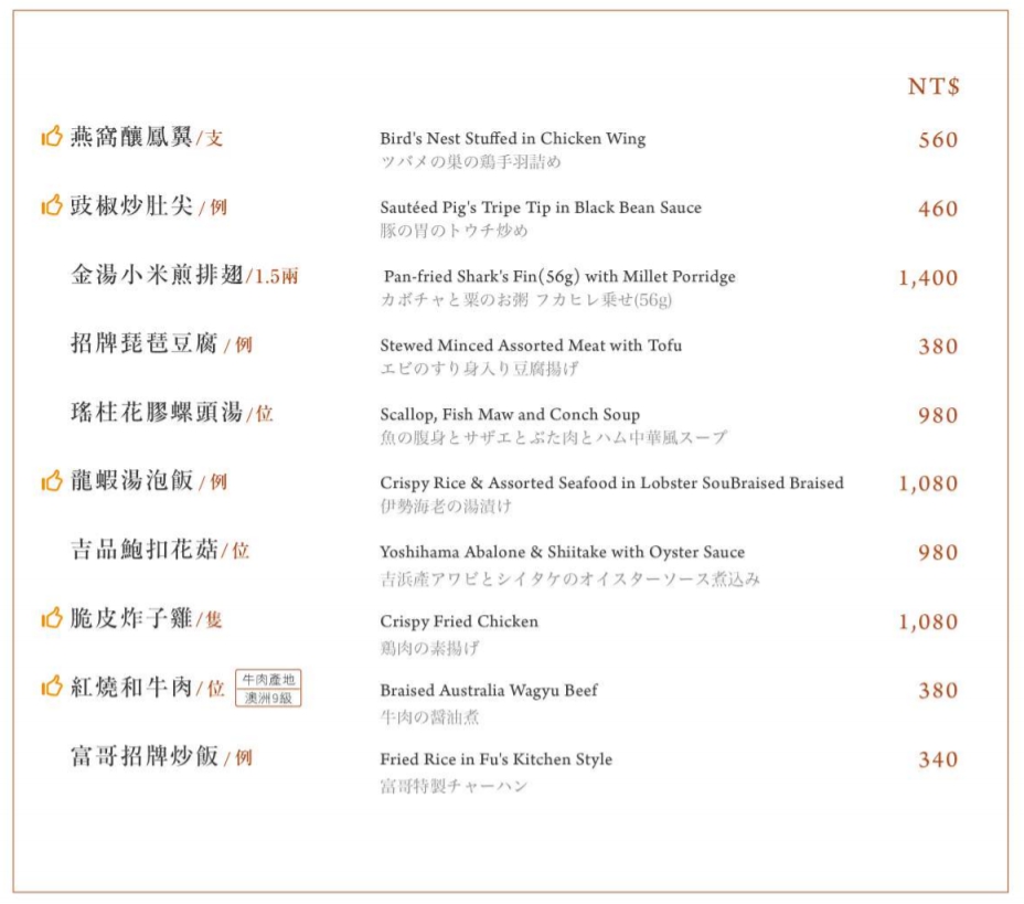 東區美食：漢來名人坊(敦化店)，香港米其林星級粵菜餐點精緻又好吃-捷運忠孝復興
