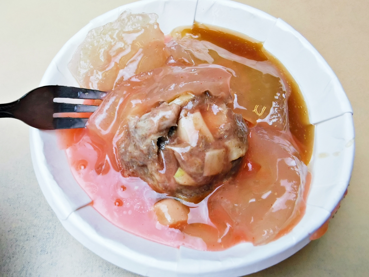 蘆洲美食：楊家手作肉圓油粿-近湧蓮寺(捷運三民高中站）