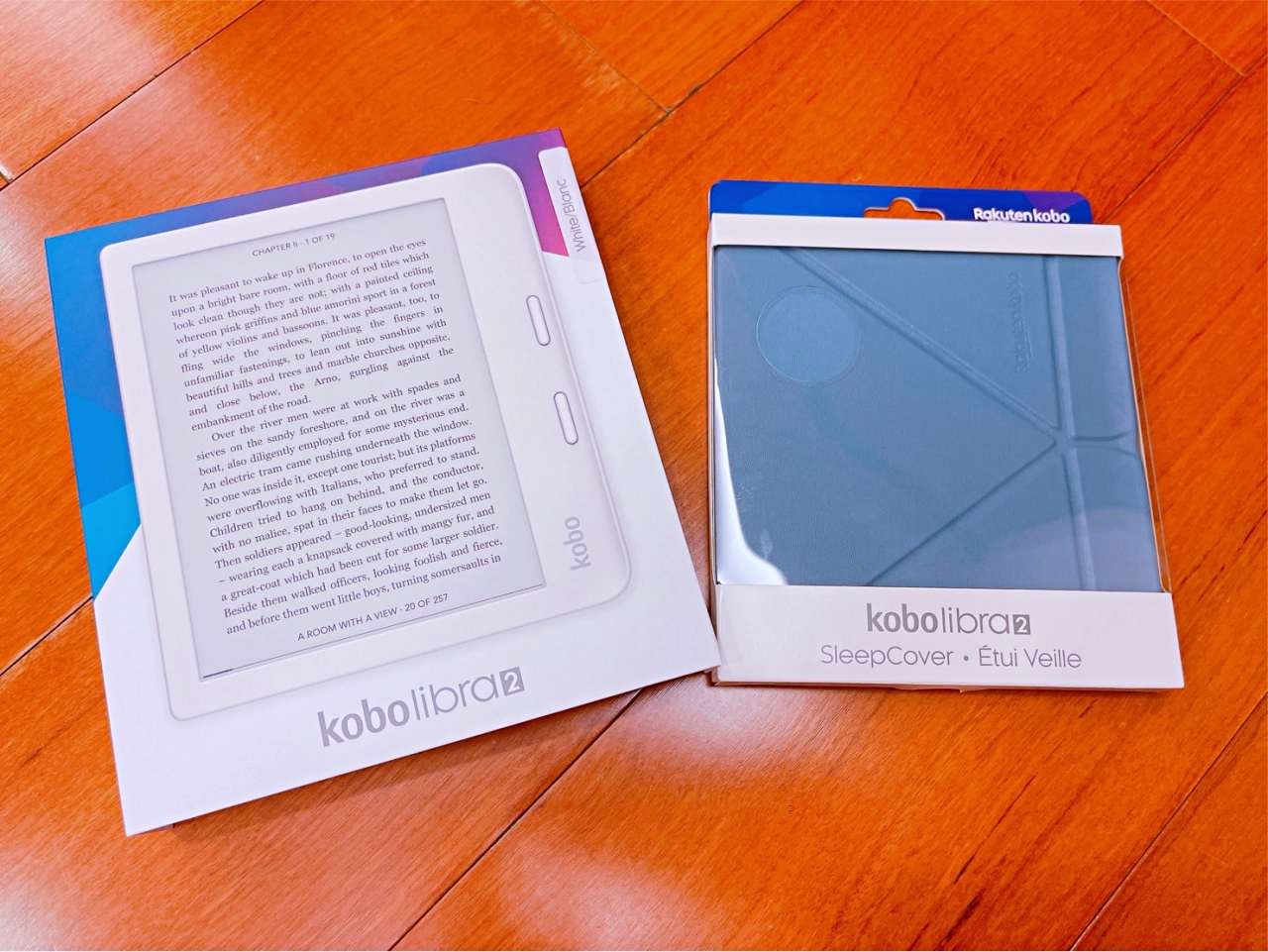 【開箱】Kobo Libra H2O 7吋電子書，使用心得分享(更新Kobo Libra 2規格實物照片)