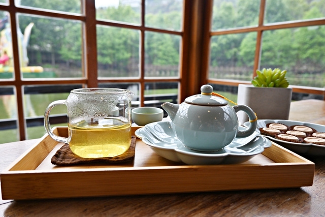 南投景點：車埕貯木池畔旁隱茶steam，愜意的日式茶屋一定來坐下喝杯茶吃點心