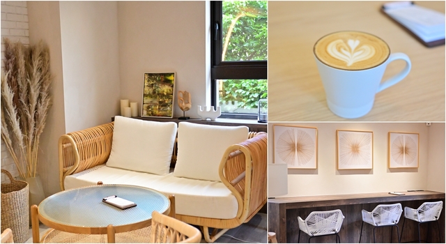 台北市咖啡廳：新開的渡假風咖啡廳Kobee Coffee Lounge-捷運大橋頭站 @吳大妮的生活筆記本
