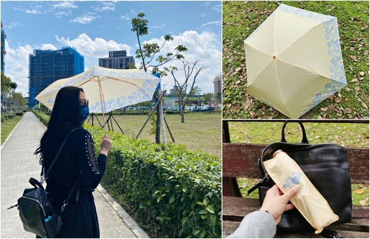好物推薦：DianCui極輕晴雨傘，每個女生夏天必備一把好傘防曬抗UV，又能遮擋夏天午後陣雨【團購中】 @吳大妮的生活筆記本