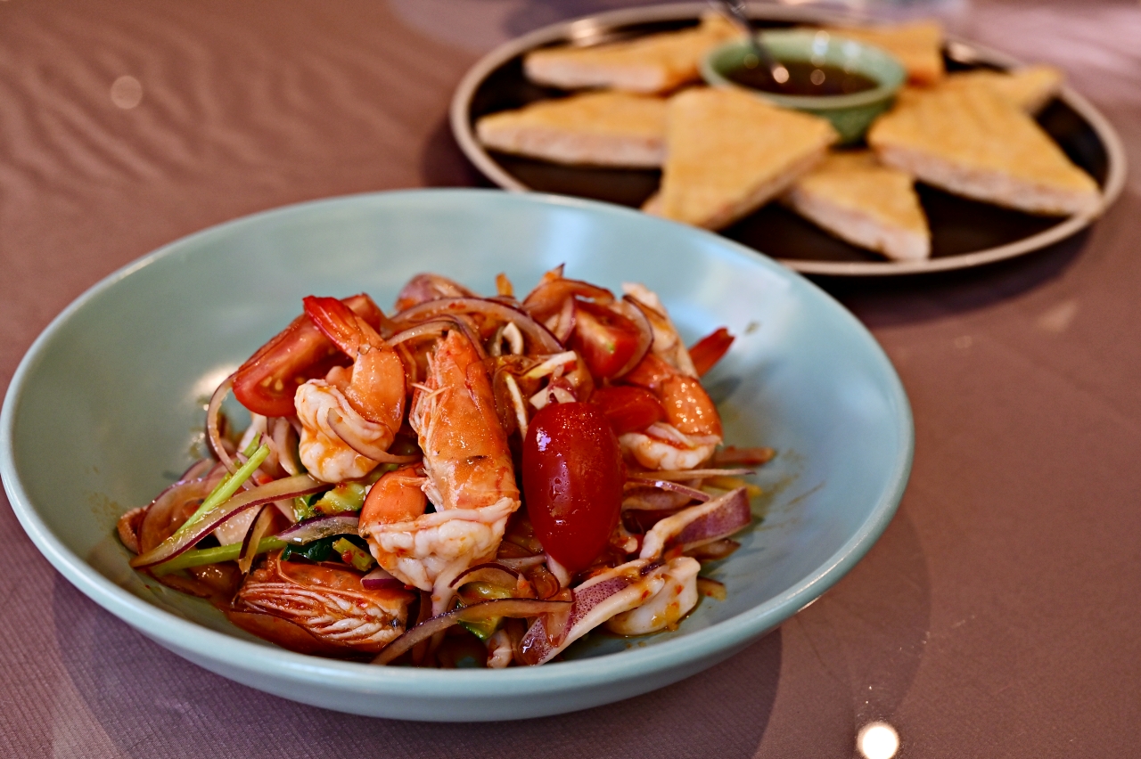 台中南屯區美食：湄南河泰式庭園餐廳，用餐環境讓人以為來到泰國還是台中米其林餐盤推薦