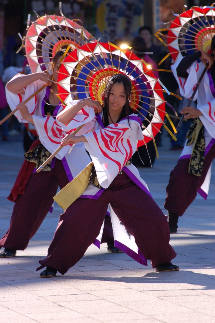 鳥取2024年，8月中旬有可參加60周年的鳥取傘舞祭