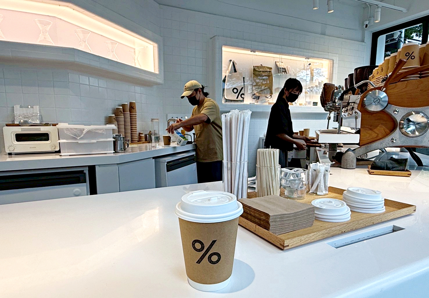 日本「% ARABICA」中山二店
