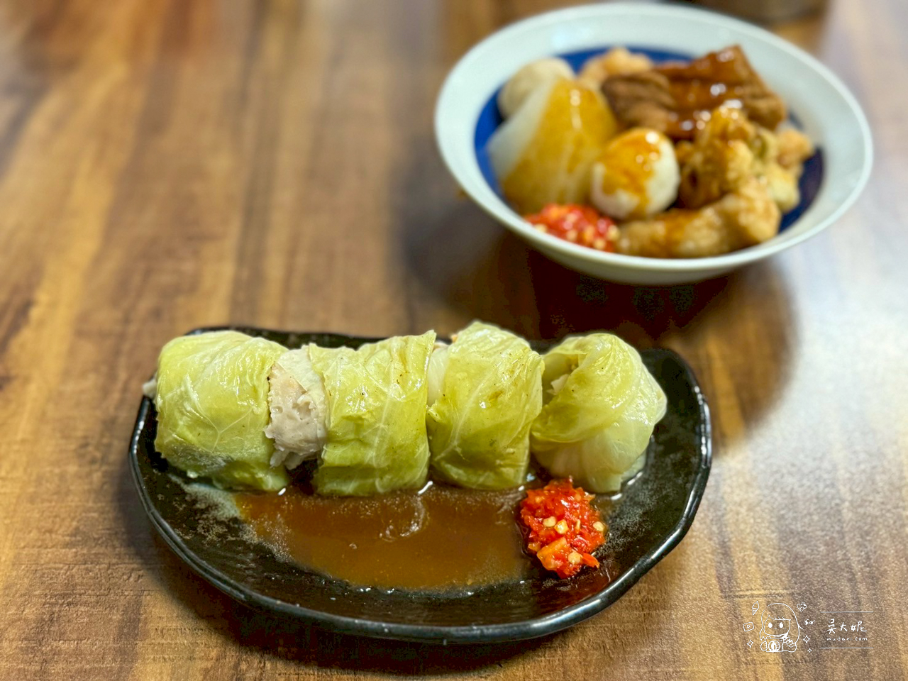龍山寺美食：91巷甜不辣，甜不辣好吃菜捲也很值得嚐嚐