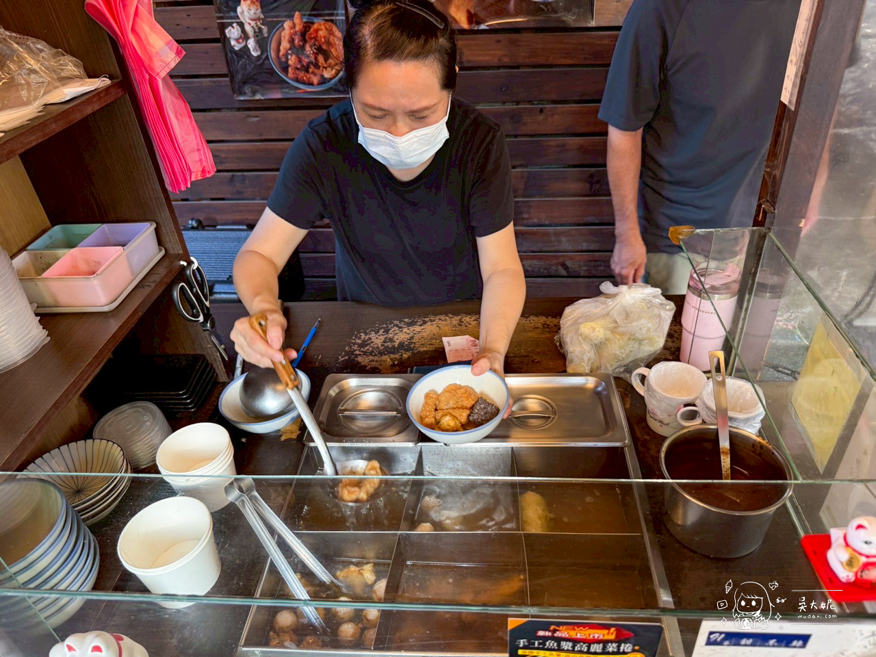 龍山寺美食：91巷甜不辣，甜不辣好吃菜捲也很值得嚐嚐