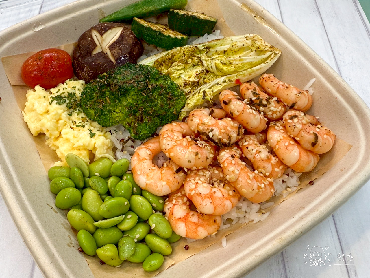 內湖美食：good呷地中海料理便當，十分美味可口又健康
