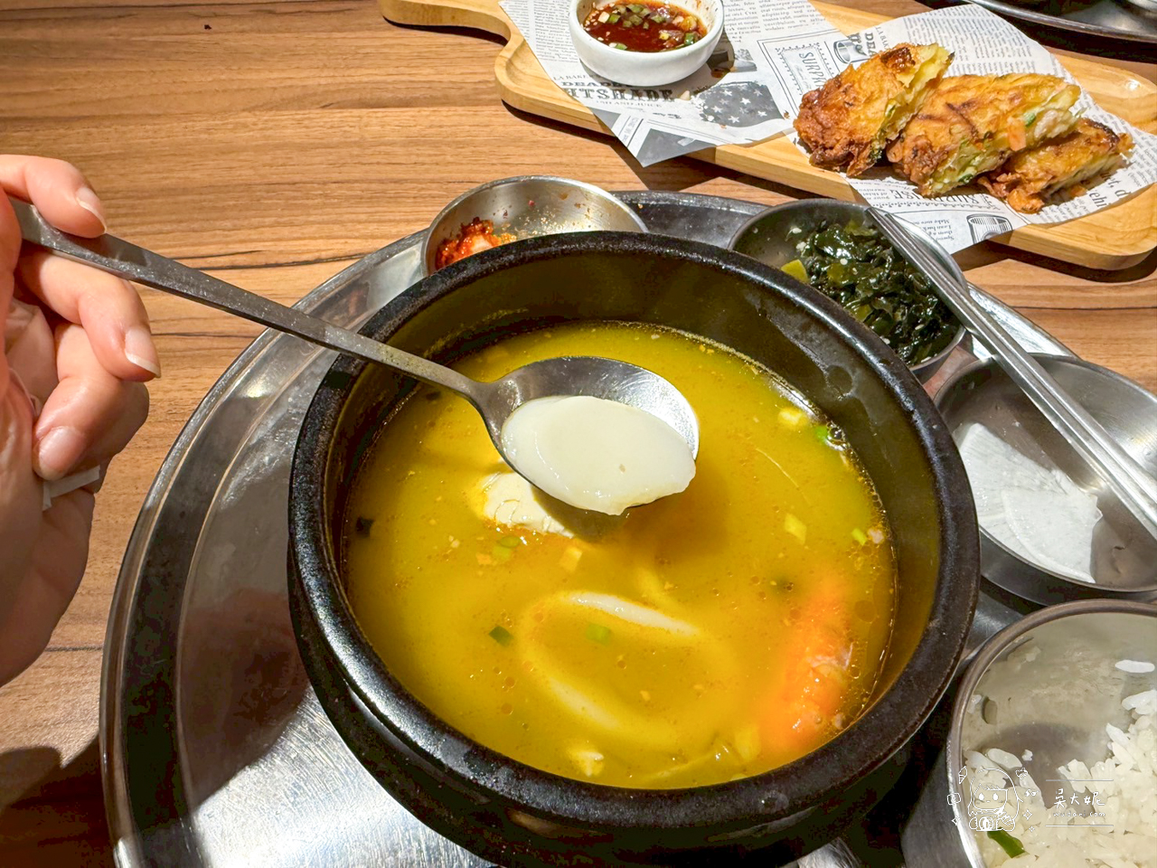 大直美食：金春喜韓廚 豬肉湯飯
