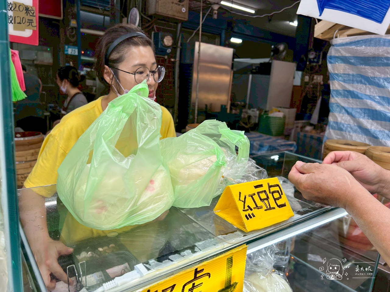 板橋華江黃昏市場排隊美食，包真鮮手工包子水餃-近捷運江子翠
