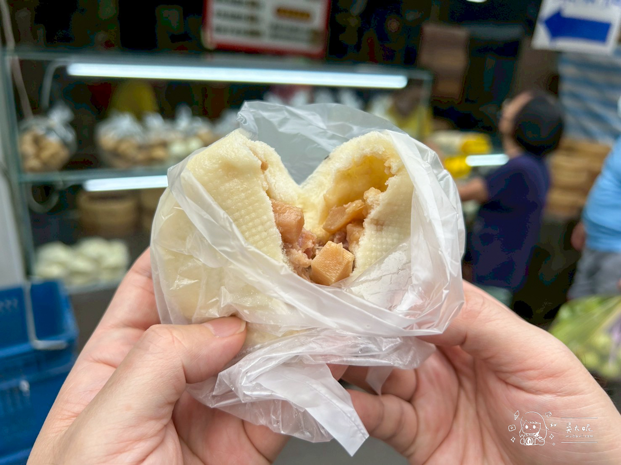 板橋華江黃昏市場排隊美食，包真鮮手工包子水餃-近捷運江子翠